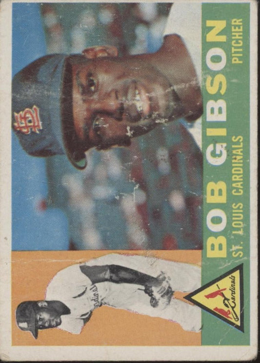 Bob Gibson 1960 Topps #73 St. Louis Cardinals PR - Collector Store LLC