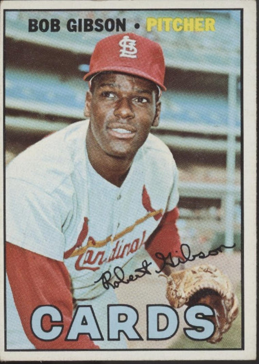 Bob Gibson 1967 Topps #210 St. Louis Cardinals VG - Collector Store LLC