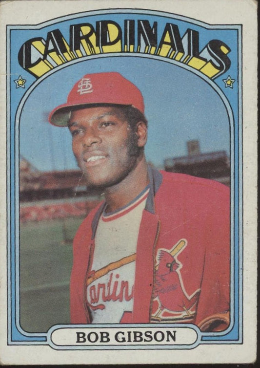 Bob Gibson 1972 Topps #130 St. Louis Cardinals VG - Collector Store LLC