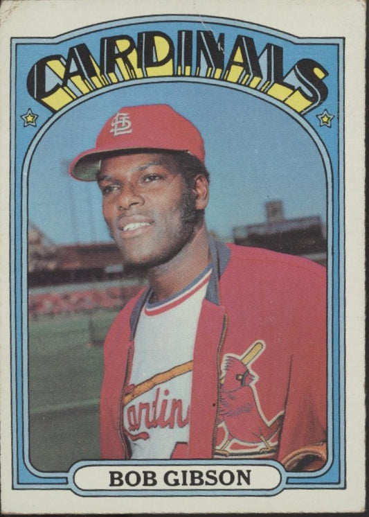 Bob Gibson 1972 Topps 130 St. Louis Cardinals VG - EX 2 - Collector Store LLC