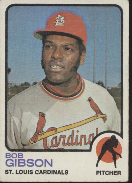 Bob Gibson 1973 Topps 190 St. Louis Cardinals VG - EX 2 - Collector Store LLC