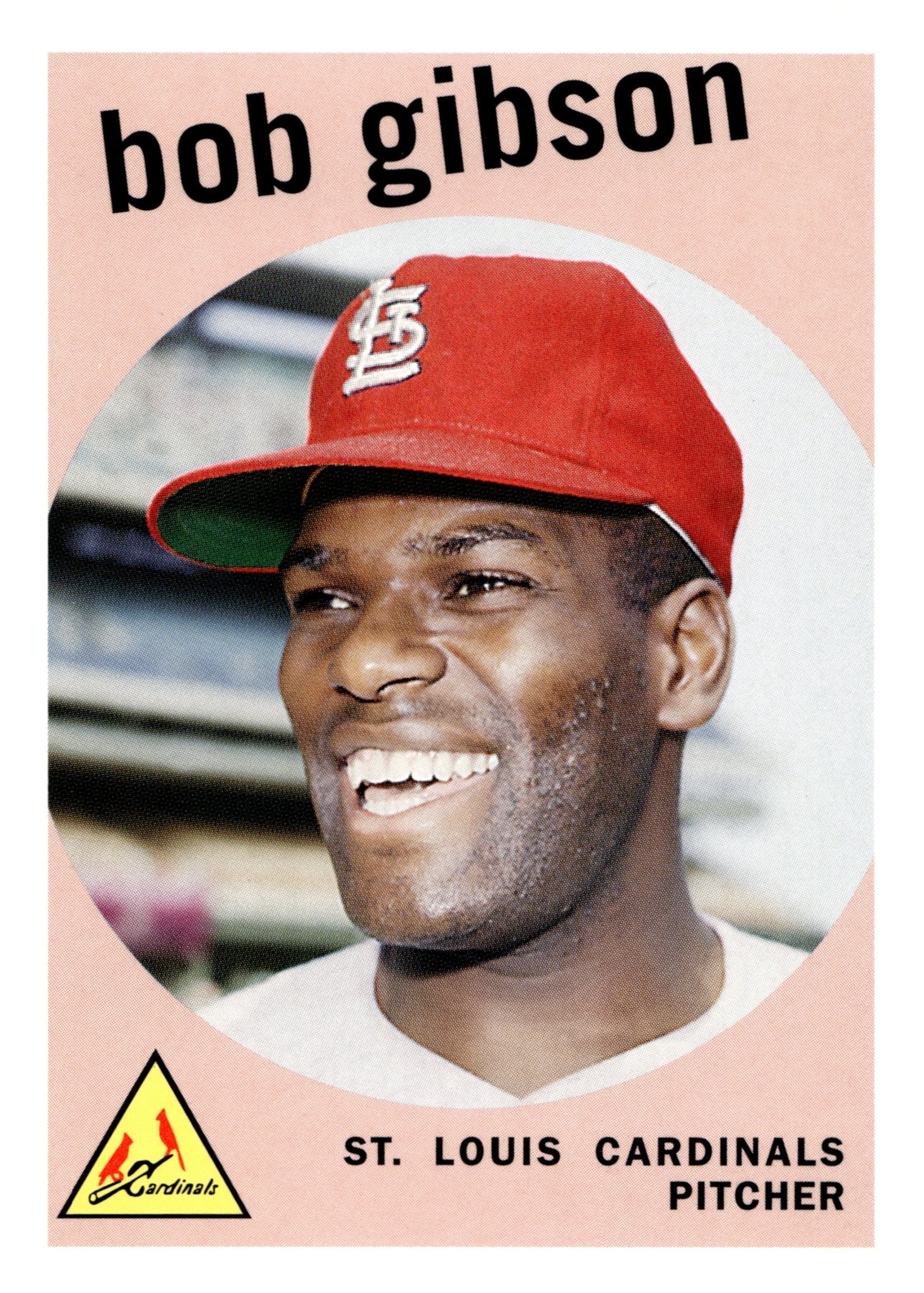 Bob Gibson 2006 Topps Rookie of the Week Reprint 19 - Collector Store LLC