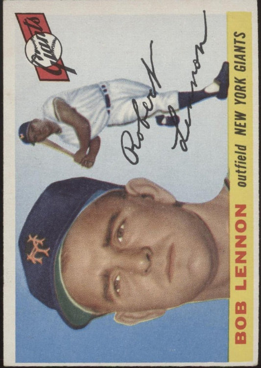 Bob Lennon 1955 Topps #119 New York Giants EX - Collector Store LLC