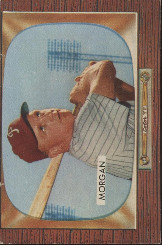 Bob Morgan 1955 Bowman #81 Philadelphia Phillies VG - Collector Store LLC