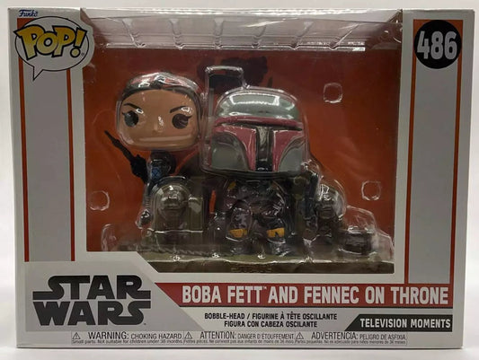 Boba Fett & Fennec on Throne Funko Pop! Star Wars #486 - Collector Store LLC