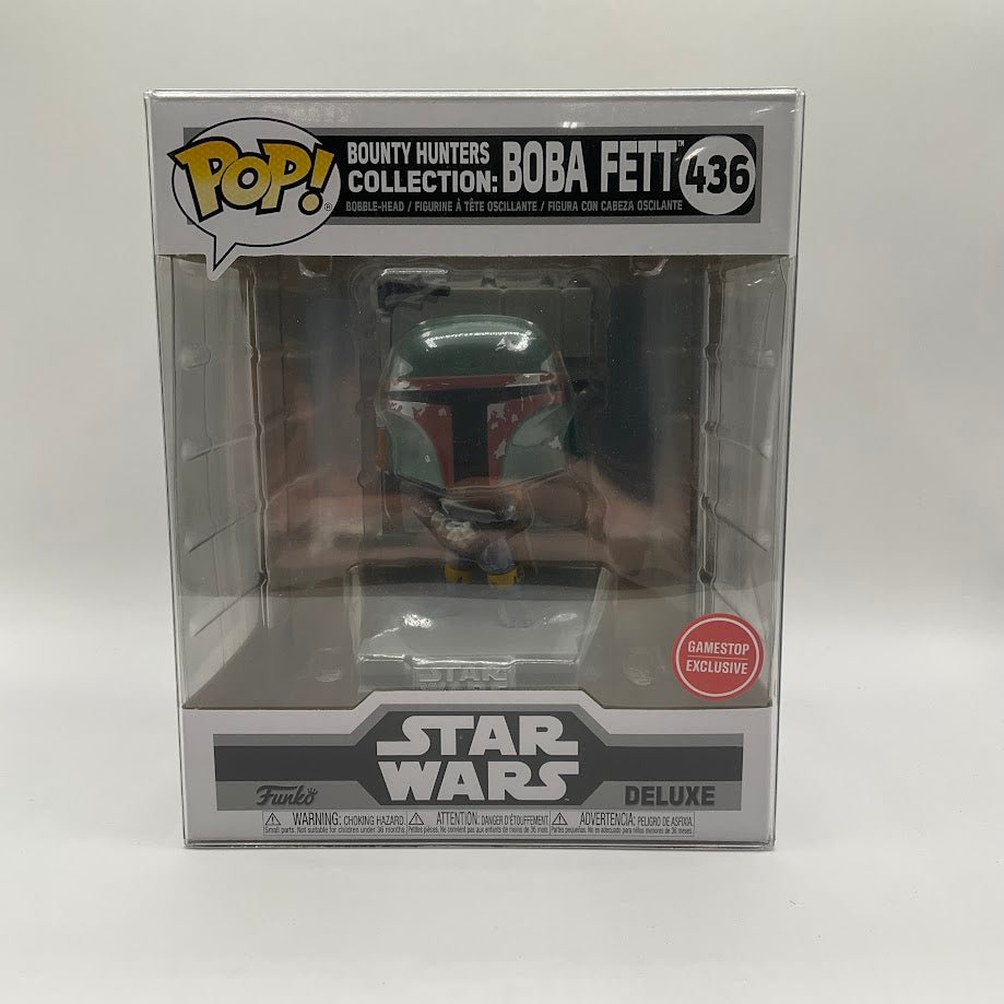 Boba Fett Funko Pop! Star Wars Bounty Hunters Collection #436 GameStop - Collector Store LLC