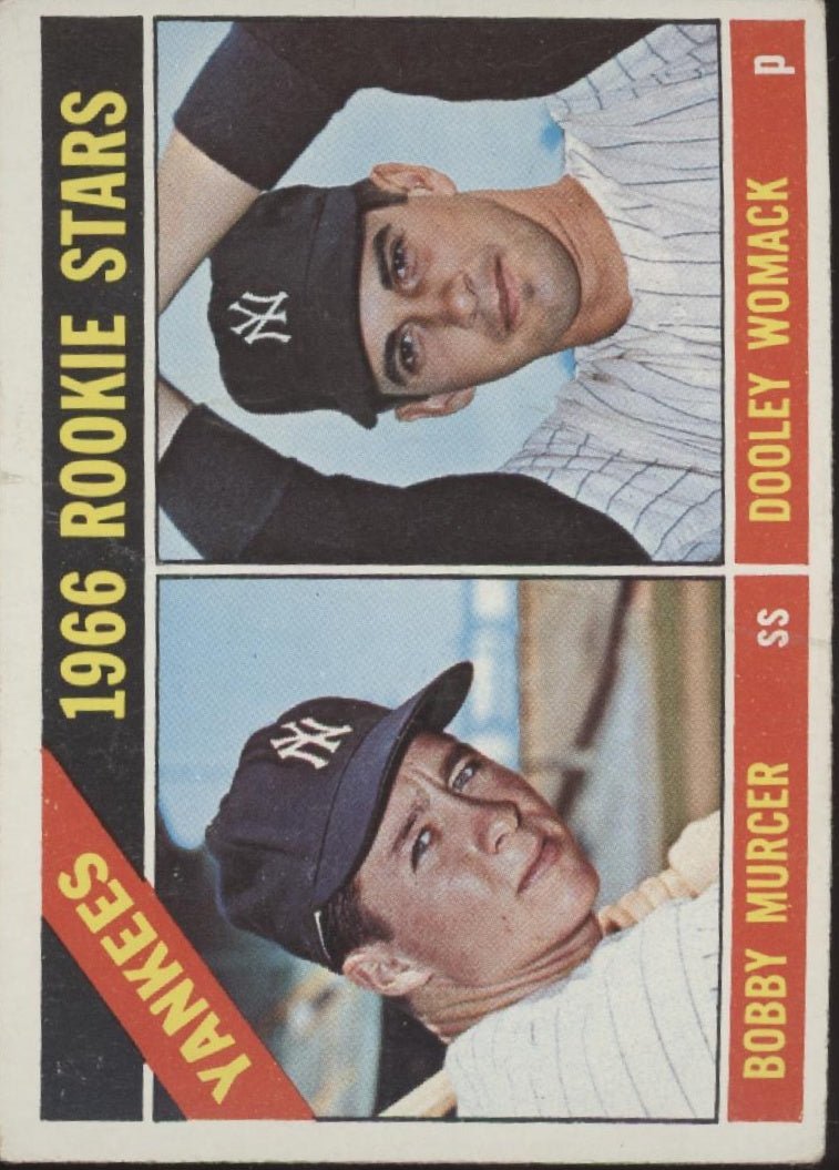 Bobby Murcer / Dooley Womack 1966 Topps Rookie Stars RC #469 VG - EX - Collector Store LLC