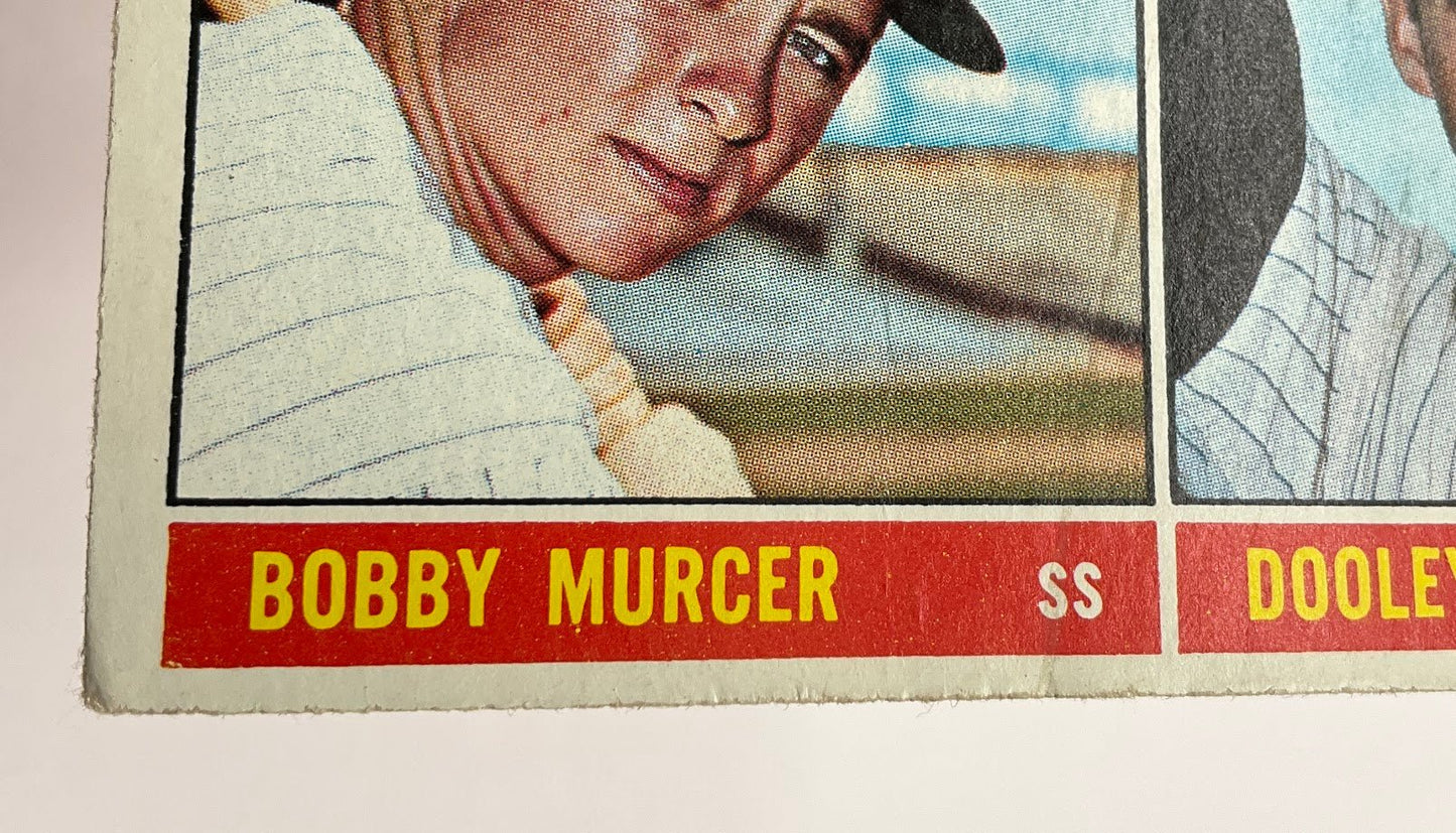 Bobby Murcer / Dooley Womack 1966 Topps Rookie Stars RC #469 VG - EX - Collector Store LLC