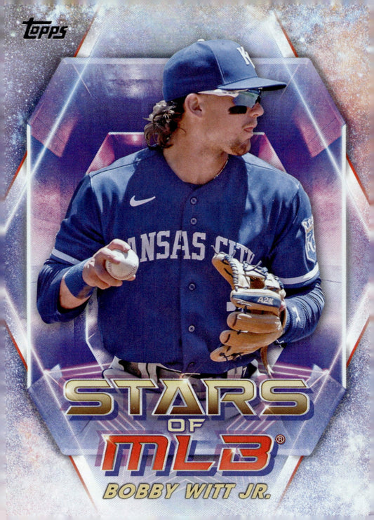 Bobby Witt Jr. 2023 Topps Series 1 Stars of MLB SMLB - 17 3 - Collector Store LLC