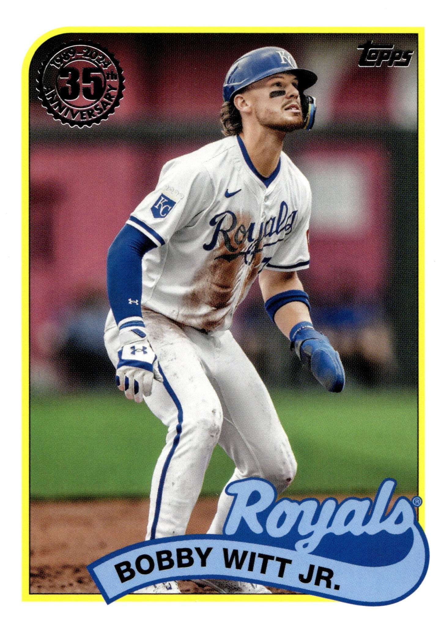 Bobby Witt Jr. 2024 Topps 35th Anniversary 89US - 48 1 - Collector Store LLC