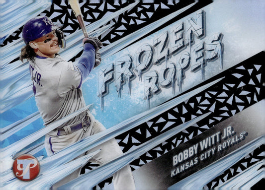 Bobby Witt Jr. 2024 Topps Pristine Frozen Ropes #FR - 8 - Collector Store LLC