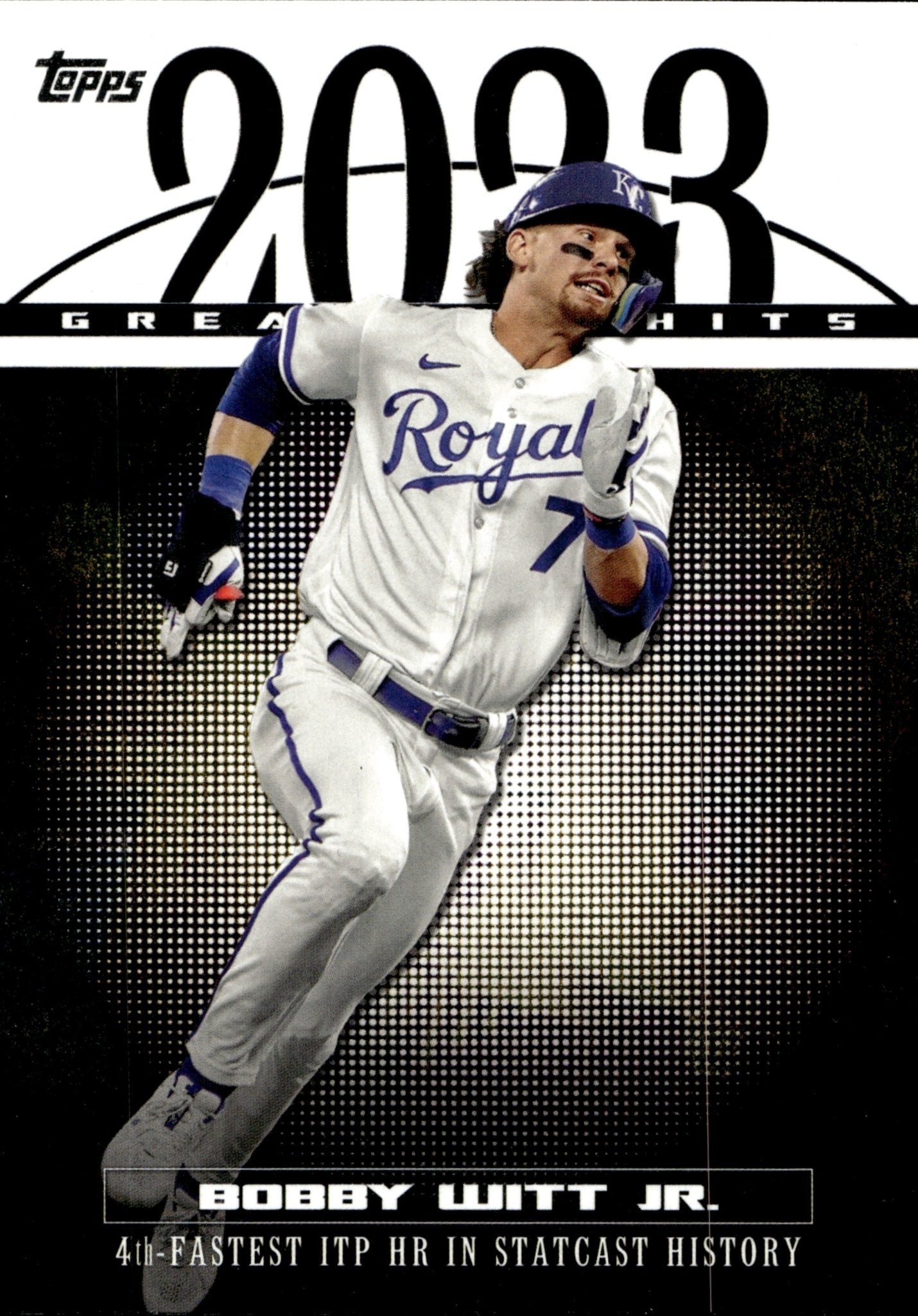 Bobby Witt Jr. 2024 Topps Series 1 2023 Greatest Hits 23GH - 20 - Collector Store LLC