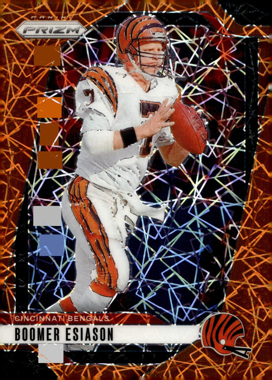 Boomer Esiason 2024 Panini Prizm Orange Lazer Prizm #61 - Collector Store LLC