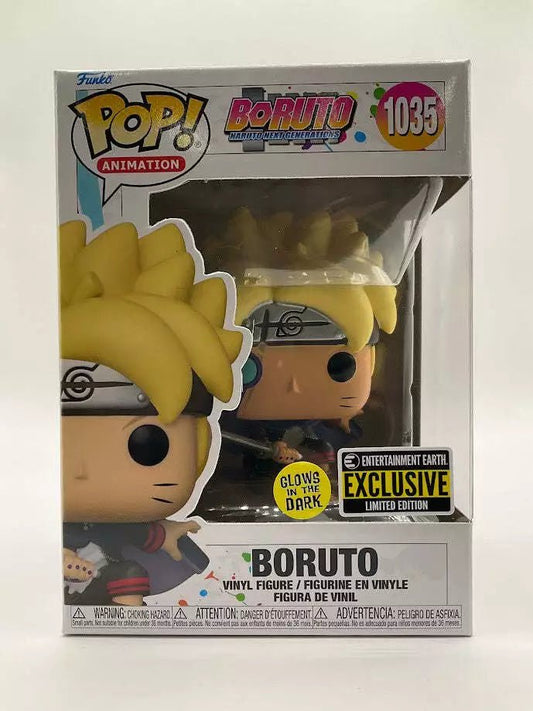 Boruto Funko Pop! Boruto Naruto Next Generation #1035 GITD Entertainment Earth - Collector Store LLC