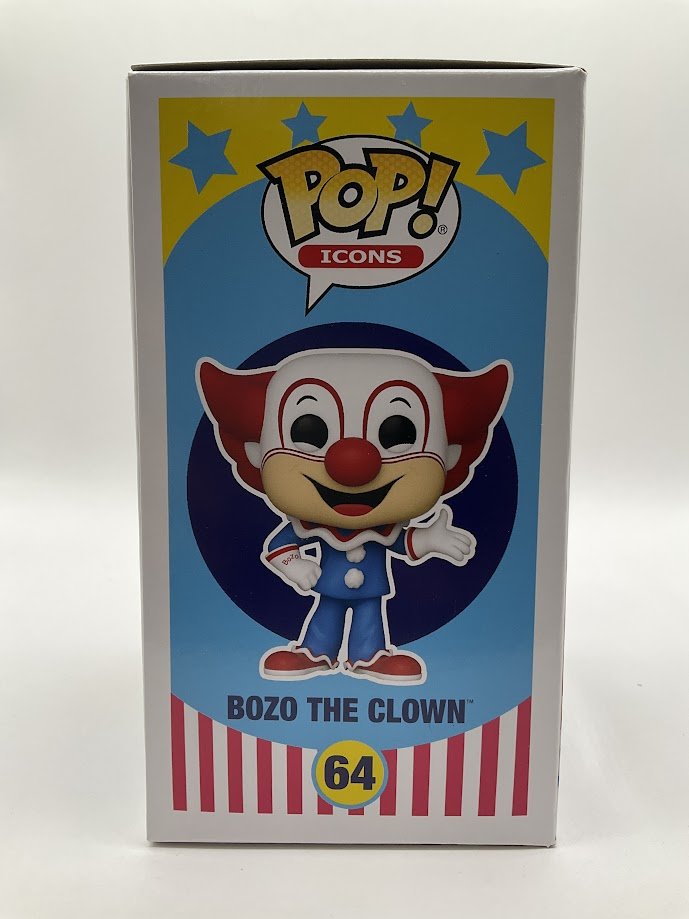 Bozo the Clown Funko Pop! The World's Most Famous Clown #64 - Collector Store LLC