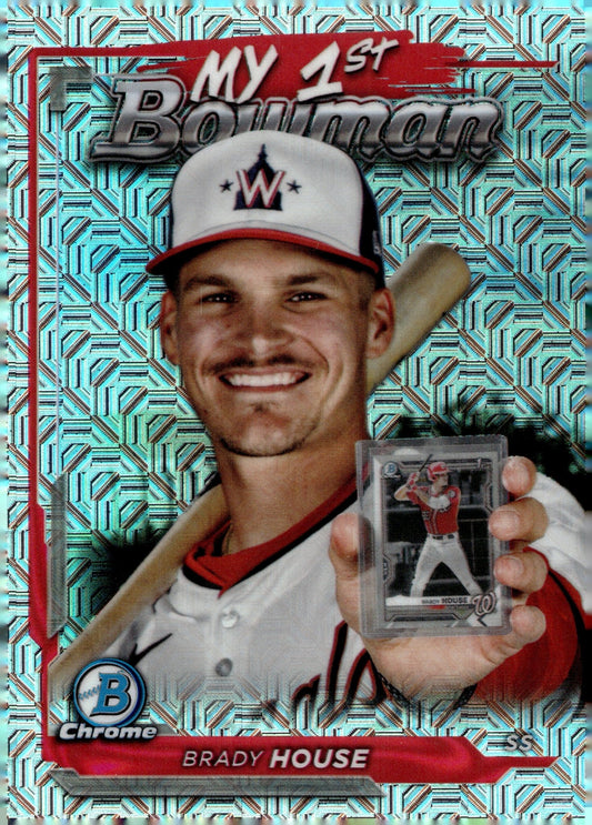 Brady House 2024 Bowman Chrome My 1st Bowman Mojo Refractor #M1B - 39 - Collector Store LLC