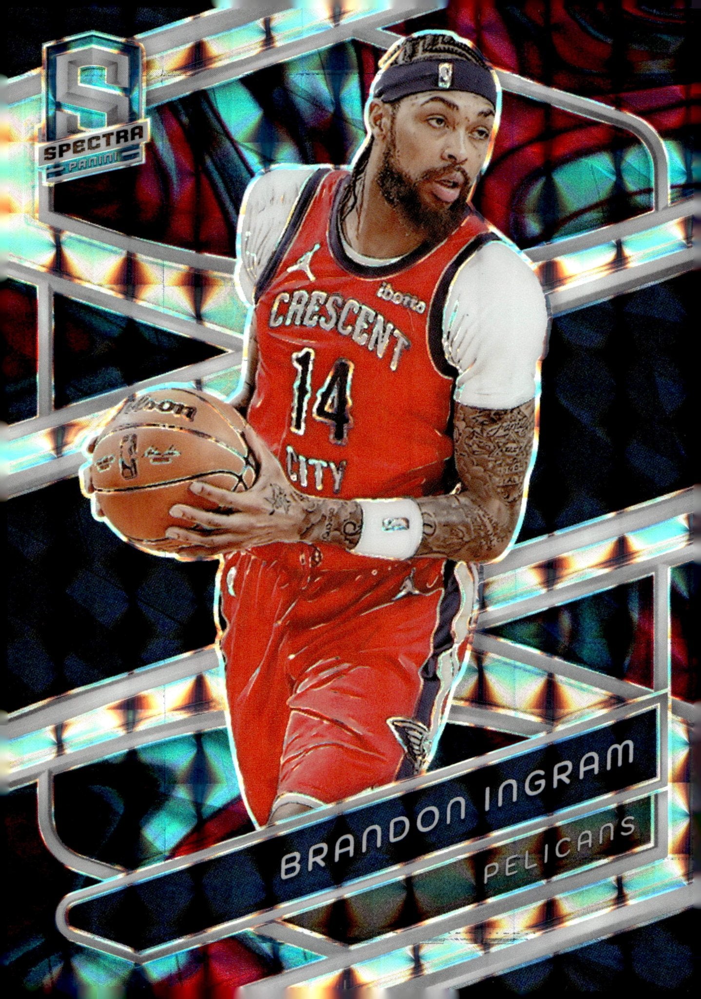 Brandon Ingram 2023 - 24 Panini Spectra Interstellar Prizm 71/99 #40 - Collector Store LLC