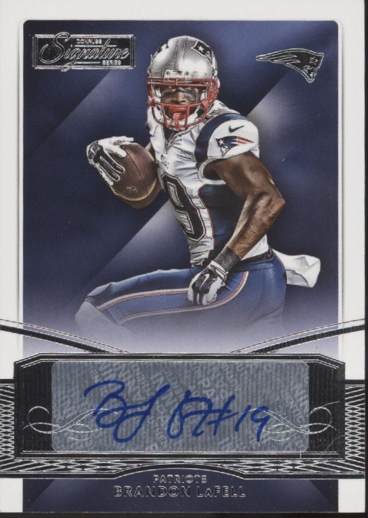 Brandon LaFell 2015 Panini Donruss Signature Series Auto #78 - Collector Store LLC