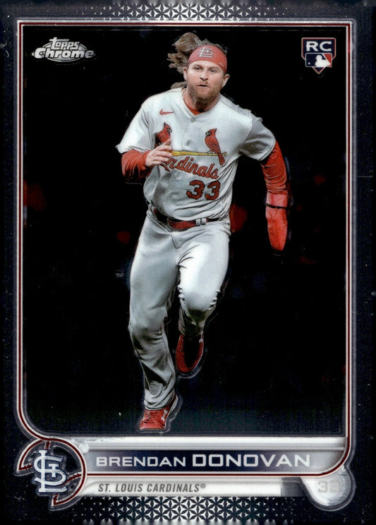 Brendan Donovan 2022 Topps Chrome RC USC140 2 - Collector Store LLC