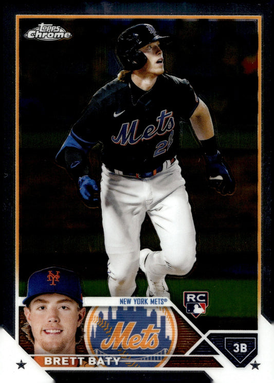 Brett Baty 2023 Topps Chrome RC 204 1 - Collector Store LLC