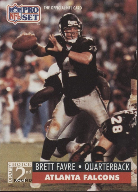 Brett Favre 1991 Pro Set Draft Choice 2nd Round #762 - Collector Store LLC