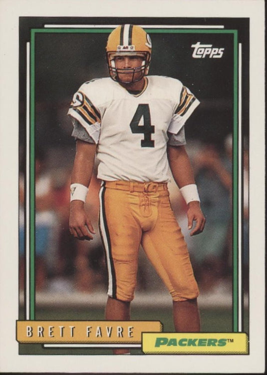 Brett Favre 1992 Topps #696 - Collector Store LLC