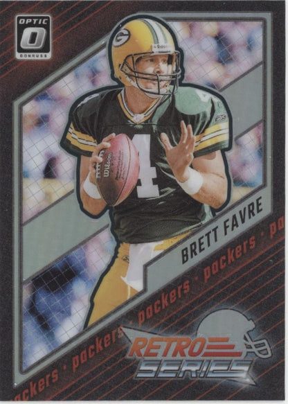 Brett Favre 2023 Panini Donruss Optic Retro Series Prizm #4 - Collector Store LLC