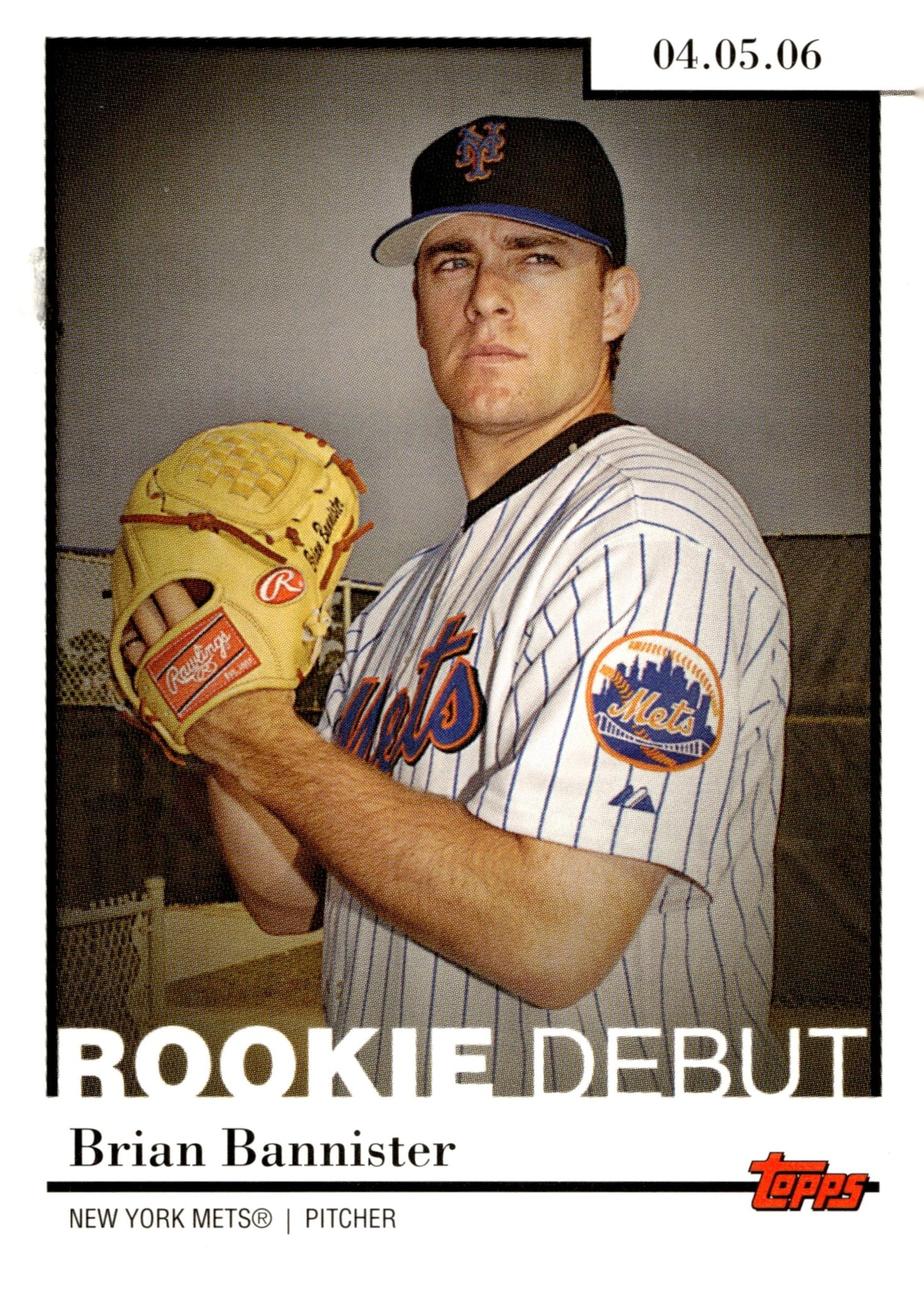 Brian Bannister 2006 Topps Rookie Debut RC RD - 16 - Collector Store LLC
