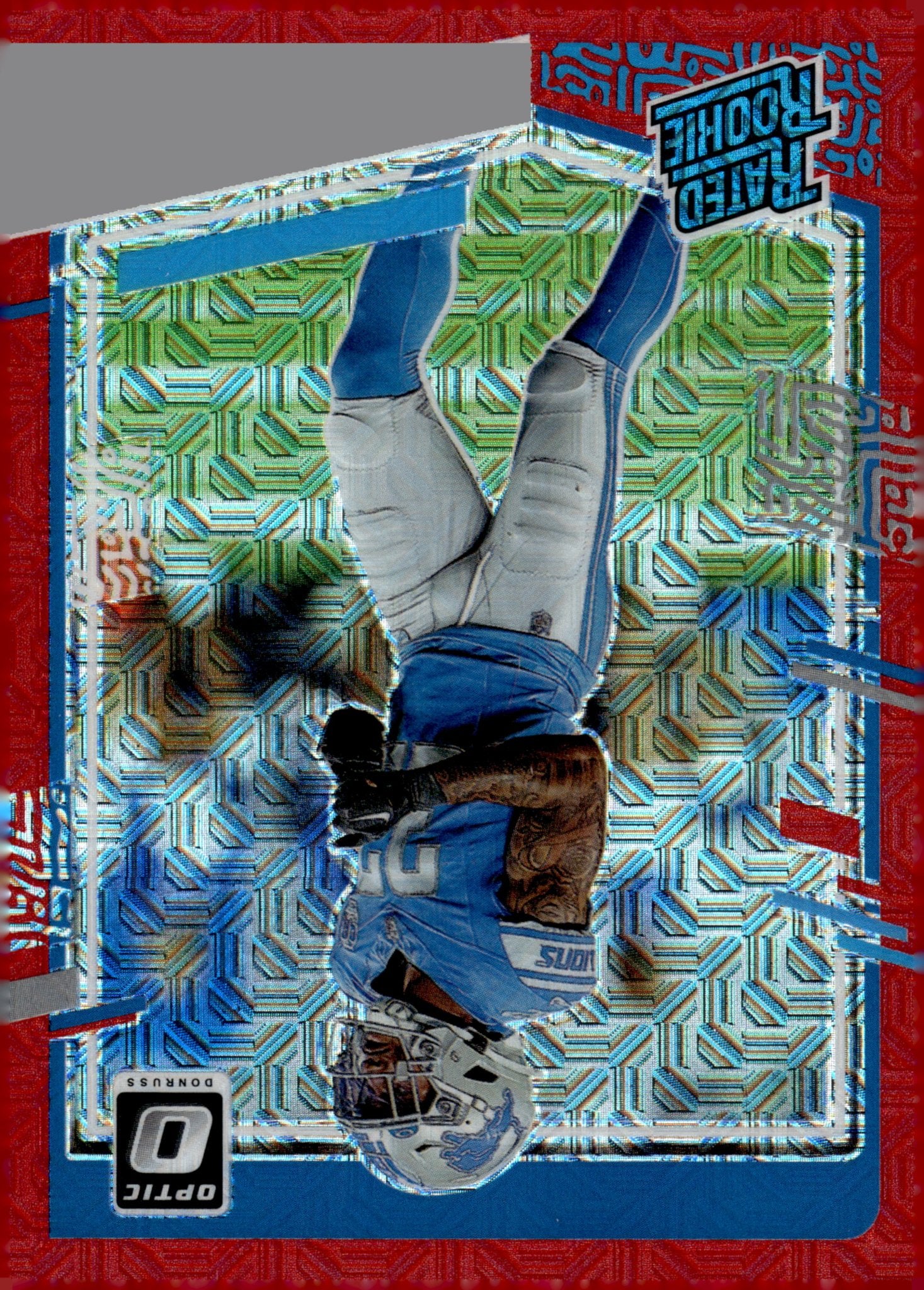 Brian Branch 2023 Panini Donruss Optic Rated Rookie Red Mojo Prizm RC #233 - Collector Store LLC