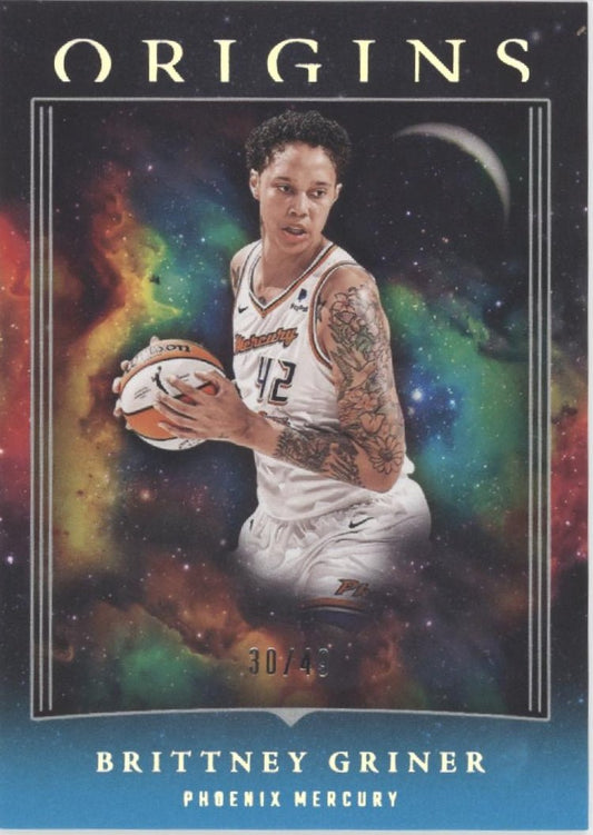 Brittney Griner 2024 Panini WNBA Origins Teal 30/49 #78 - Collector Store LLC