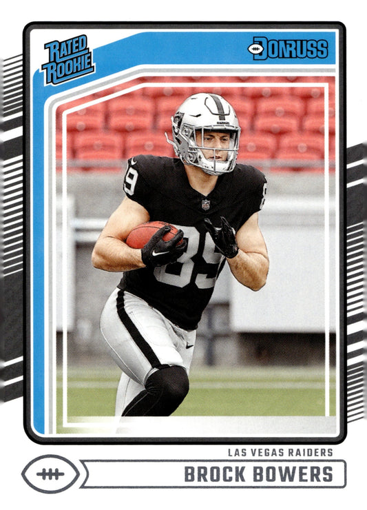 Brock Bowers 2024 Panini Donruss Rated Rookie RC #394 #2 - Collector Store LLC