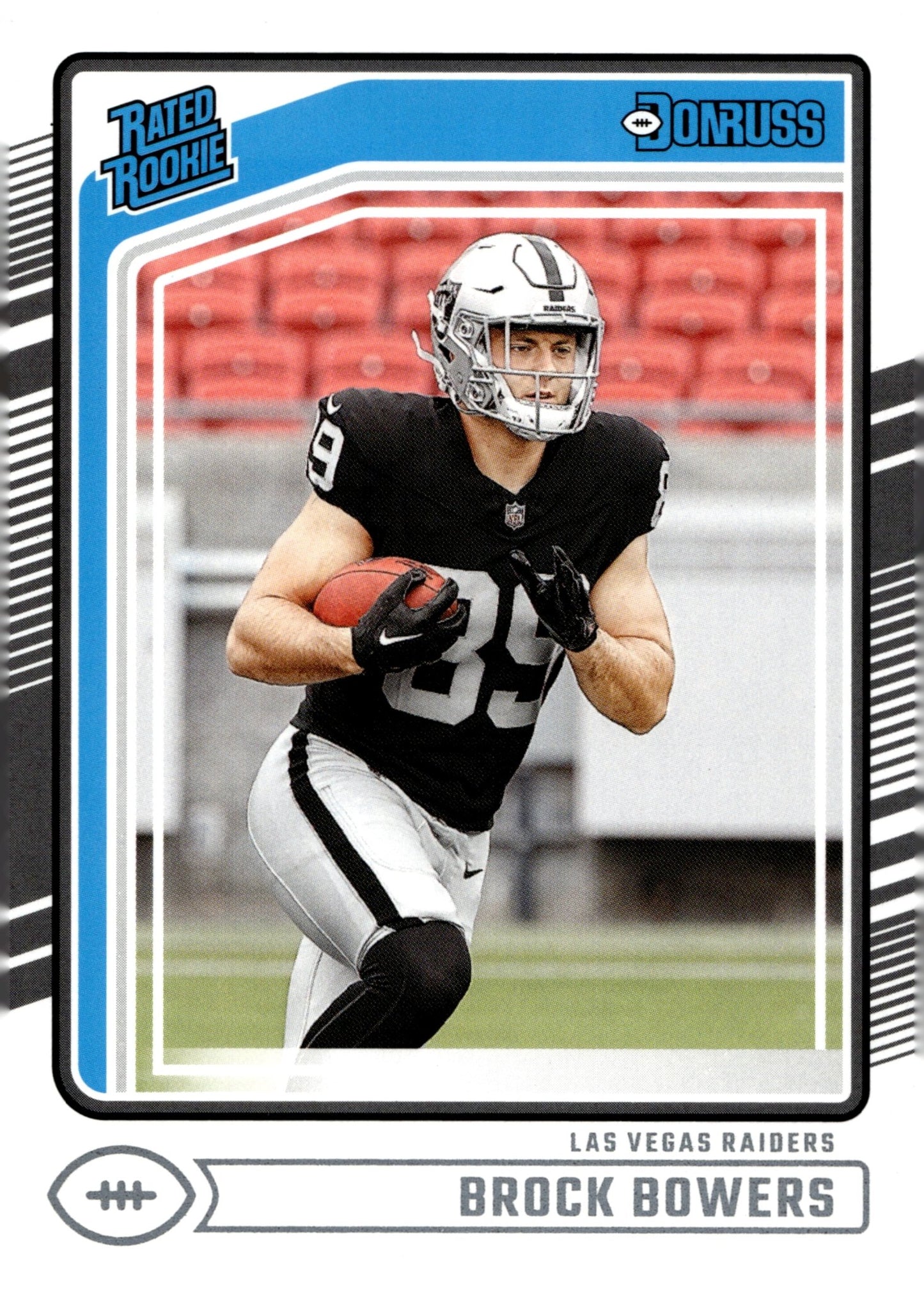 Brock Bowers 2024 Panini Donruss Rated Rookie RC #394 #5 - Collector Store LLC