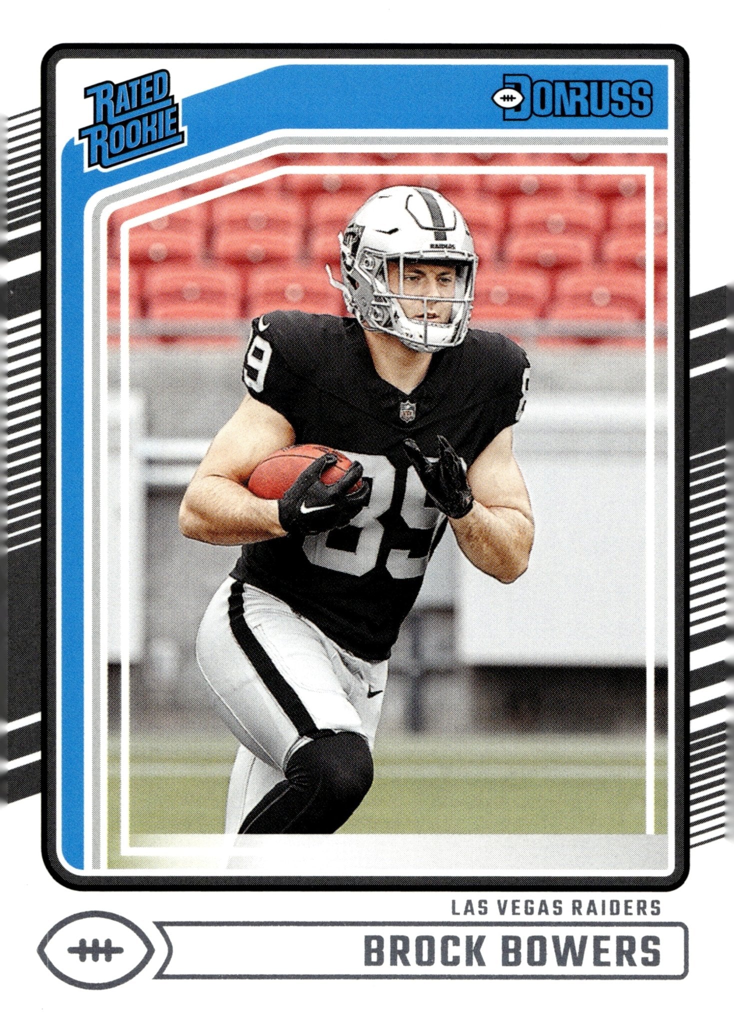 Brock Bowers 2024 Panini Donruss Rated Rookie RC #394 #7 - Collector Store LLC