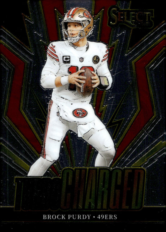 Brock Purdy 2023 Panini Select Turbo Charged #TUR - BPU - Collector Store LLC