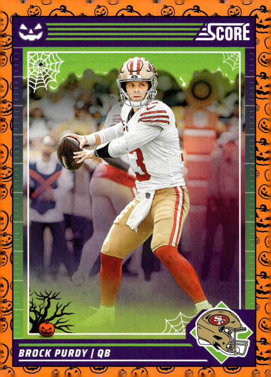 Brock Purdy 2024 Panini Score - a - Treat Jack - O - Lanterns #244 - Collector Store LLC