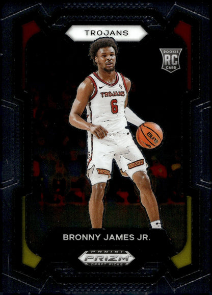 Bronny James Jr. 2024 Panini Prizm Draft Picks RC #86 #2 - Collector Store LLC