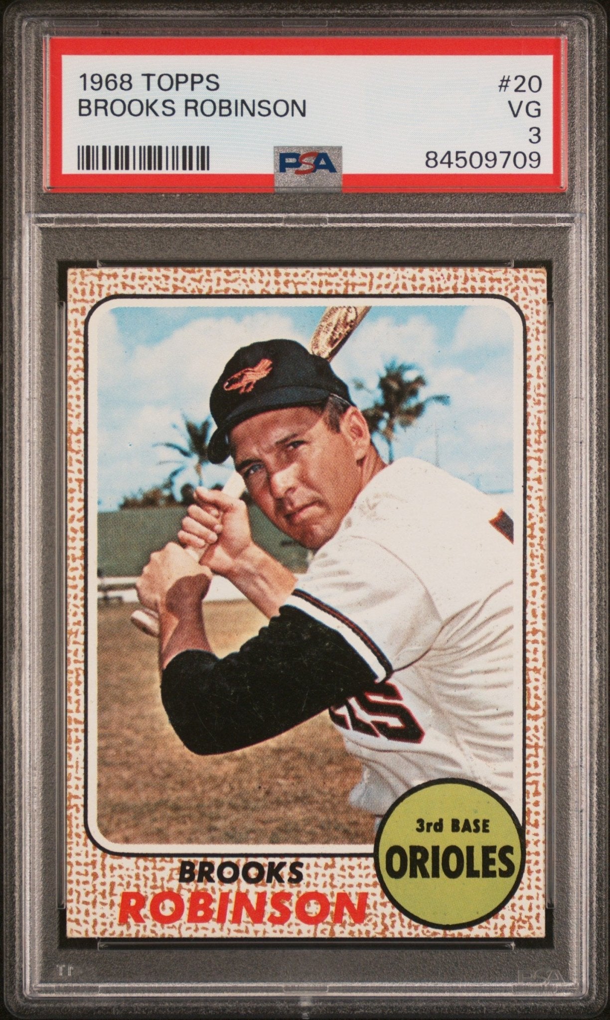 Brook Robinson 1968 #20 PSA 3 - Collector Store LLC