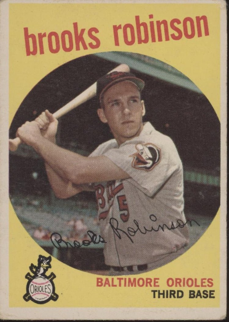 Brooks Robinson 1959 Topps #439 Baltimore Orioles VG #2 - Collector Store LLC