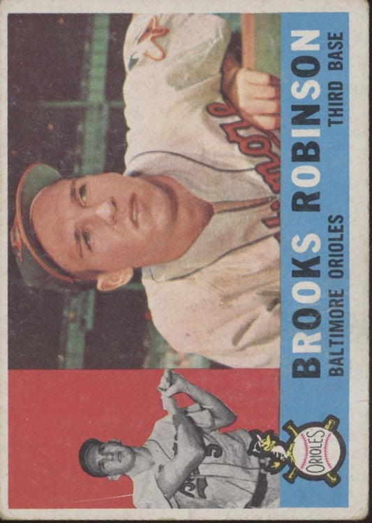 Brooks Robinson 1960 Topps #28 Baltimore Orioles VG - Collector Store LLC
