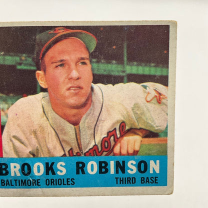 Brooks Robinson 1960 Topps #28 Baltimore Orioles VG - Collector Store LLC