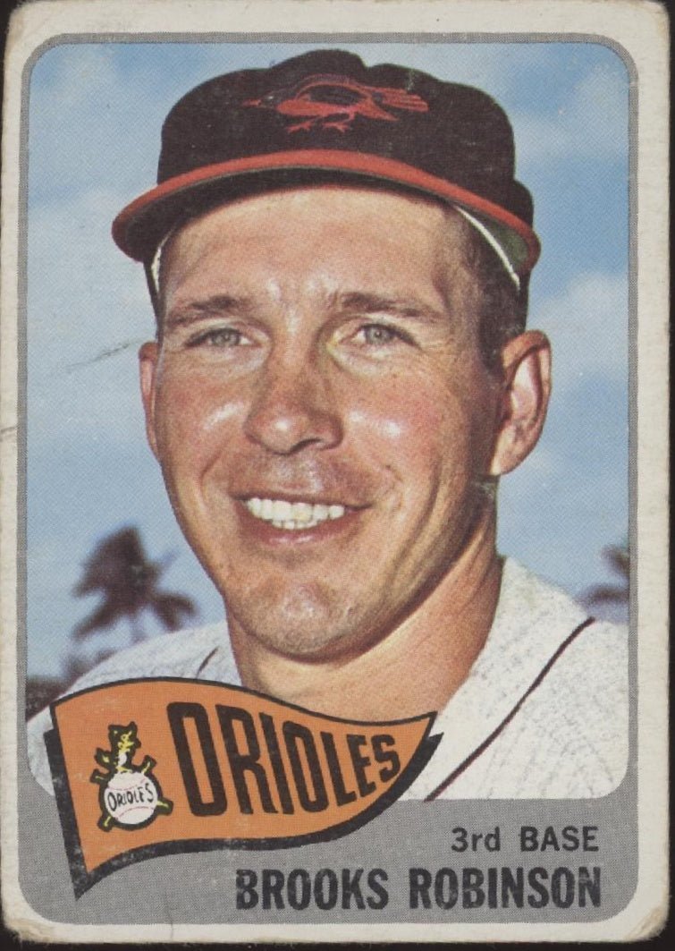 Brooks Robinson 1965 Topps #150 Baltimore Orioles PR - Collector Store LLC