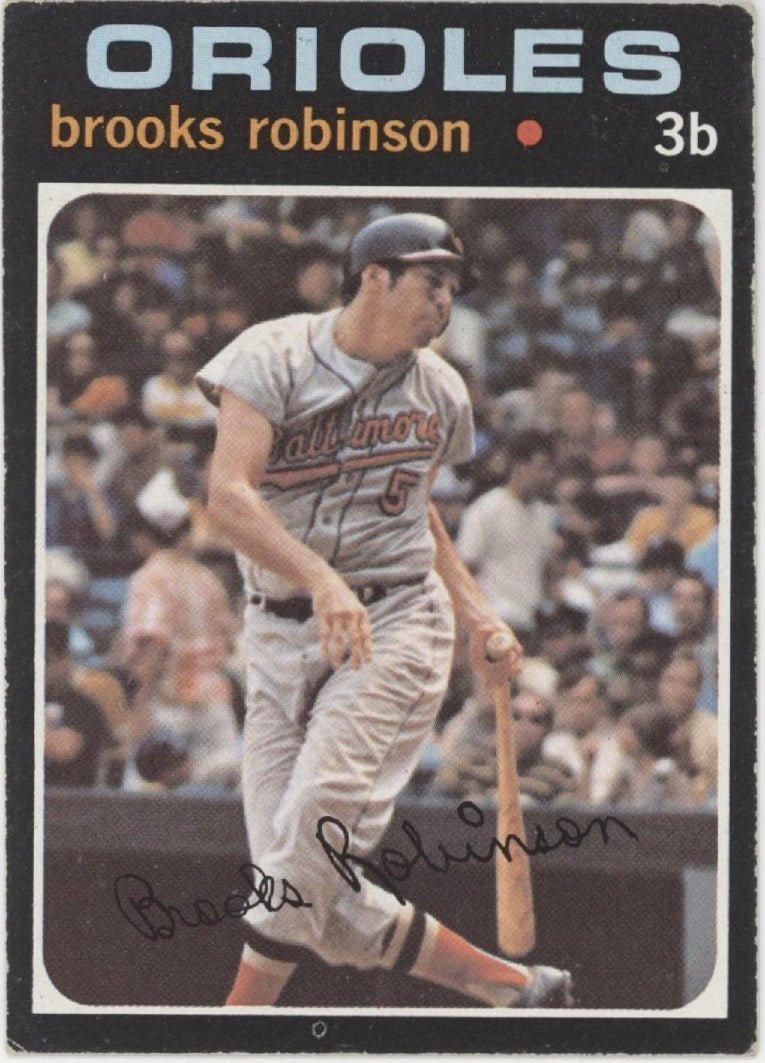 Brooks Robinson 1971 Topps #300 Baltimore Orioles VG #2 - Collector Store LLC