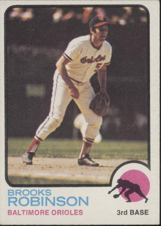 Brooks Robinson 1973 Topps 90 Baltimore Orioles VG - EX 3 - Collector Store LLC