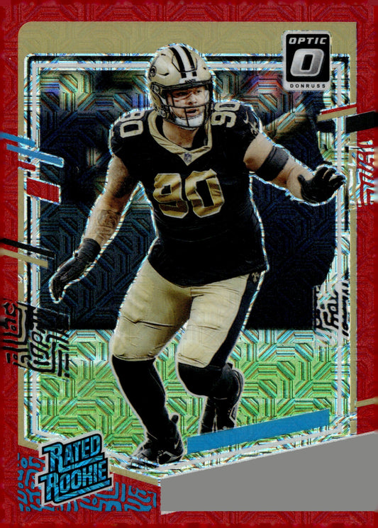 Bryan Bresee 2023 Panini Donruss Optic Rated Rookie Red Mojo Prizm RC #276 - Collector Store LLC