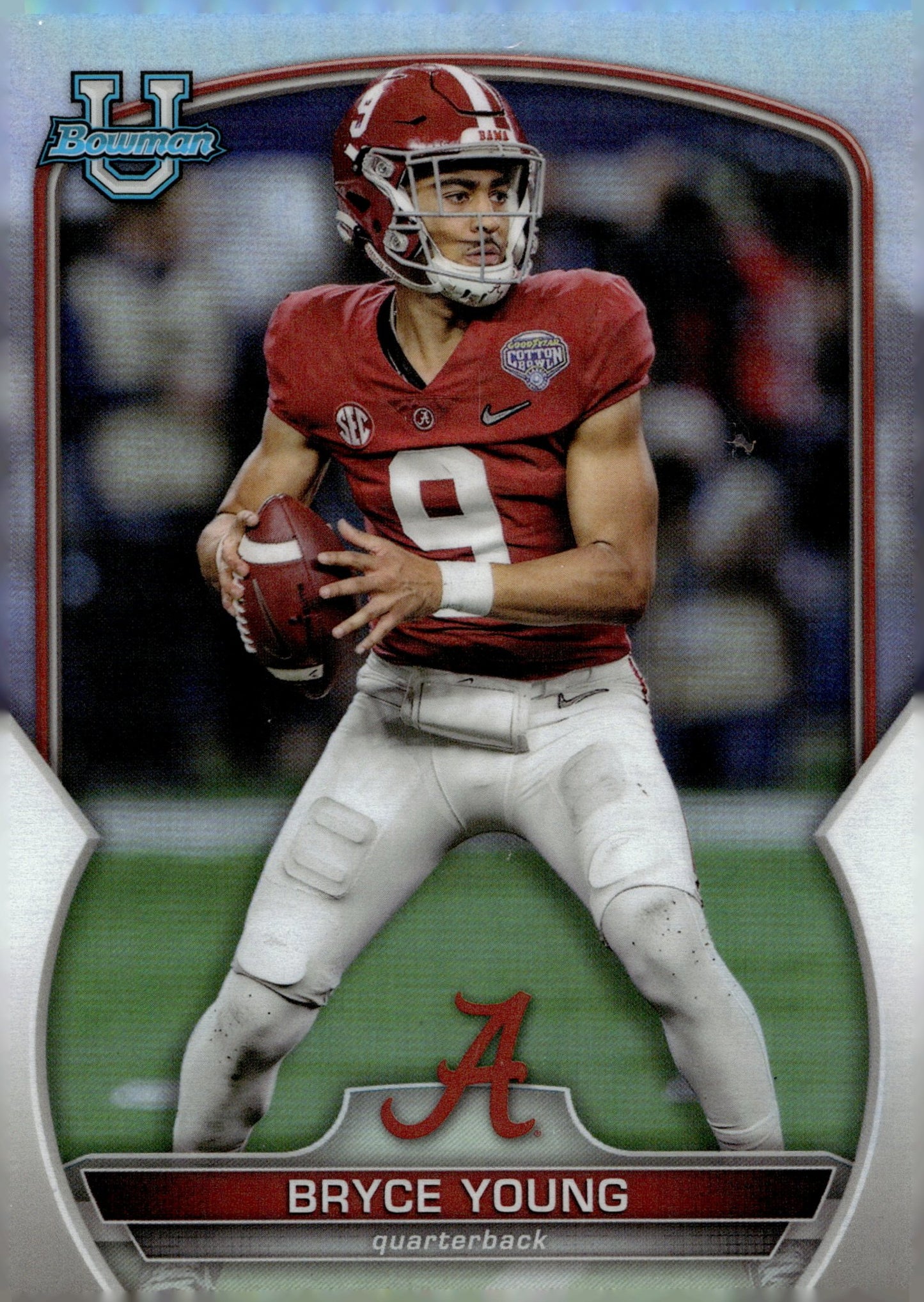 Bryce Young 2022 Bowman University Refractor #1 - Collector Store LLC