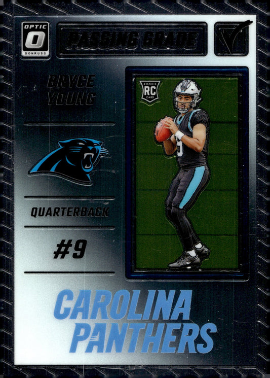 Bryce Young 2023 Panini Donruss Optic Passing Grade RC #PG - BY - Collector Store LLC