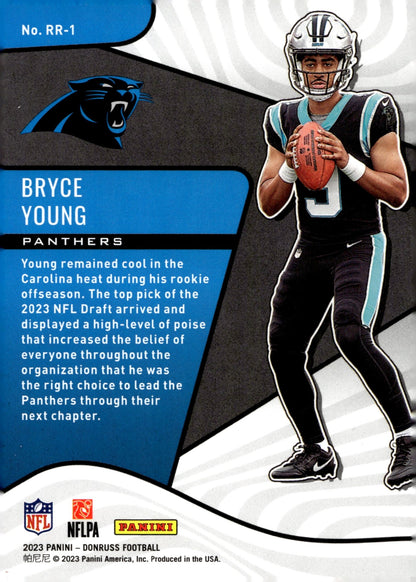 Bryce Young 2023 Panini Donruss Rookie Revolution RC #RR - 1 - Collector Store LLC