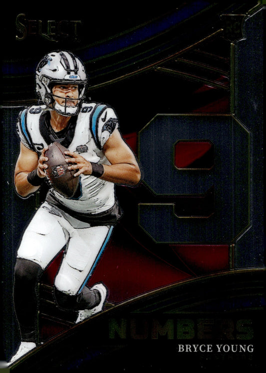 Bryce Young 2023 Panini Select Numbers 9 RC #NMB - BYO #2 - Collector Store LLC