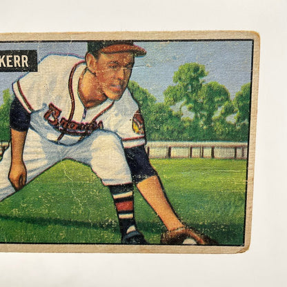 Buddy Kerr 1951 Bowman #171 Boston Braves GD - Collector Store LLC