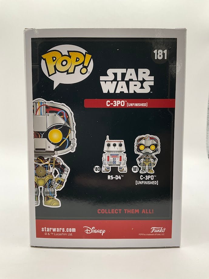 C - 3PO (Unfinished) Funko Pop! Star Wars #181 Smuggler's Bounty Exclusive - Collector Store LLC